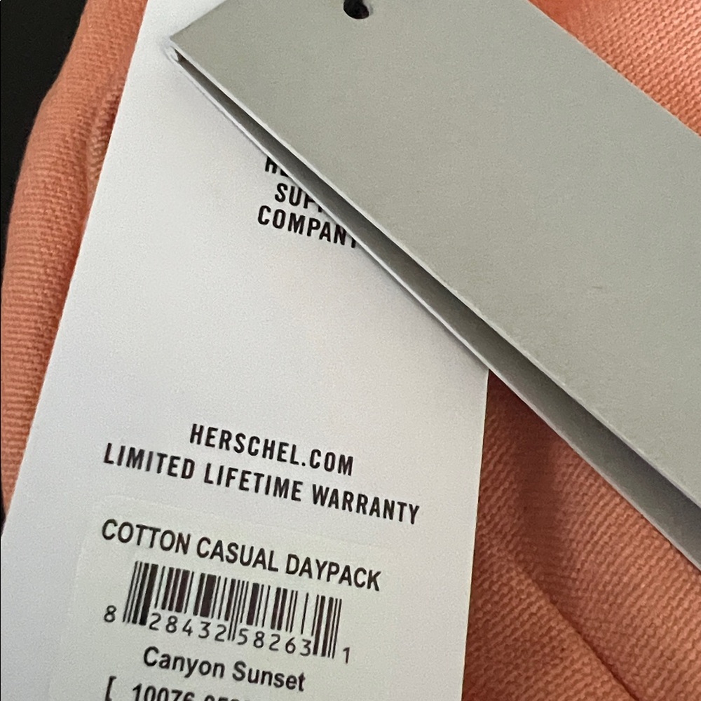 Herschel Supply Co. Cotton Casual Daypack, Canyon Sunset - Picture 8 of 8